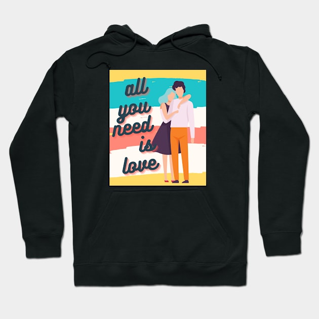 All You Need Is Love Hoodie by After Daylight Project